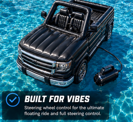 FloatJet™ - Inflatable Pickup Float